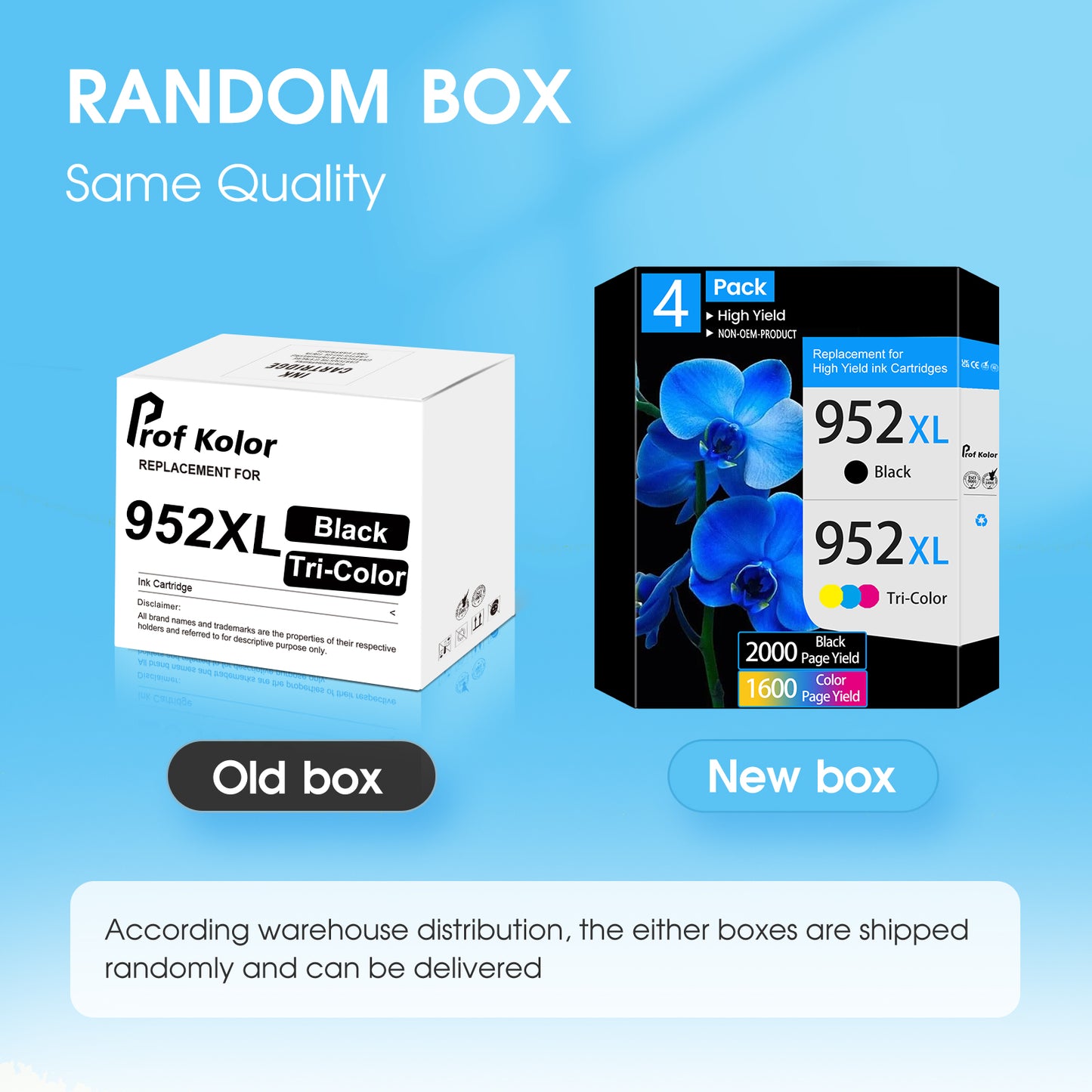 952 Ink Cartridges | for HP Ink 952 4 Pack (Black, Cyan, Magenta, Yellow)
