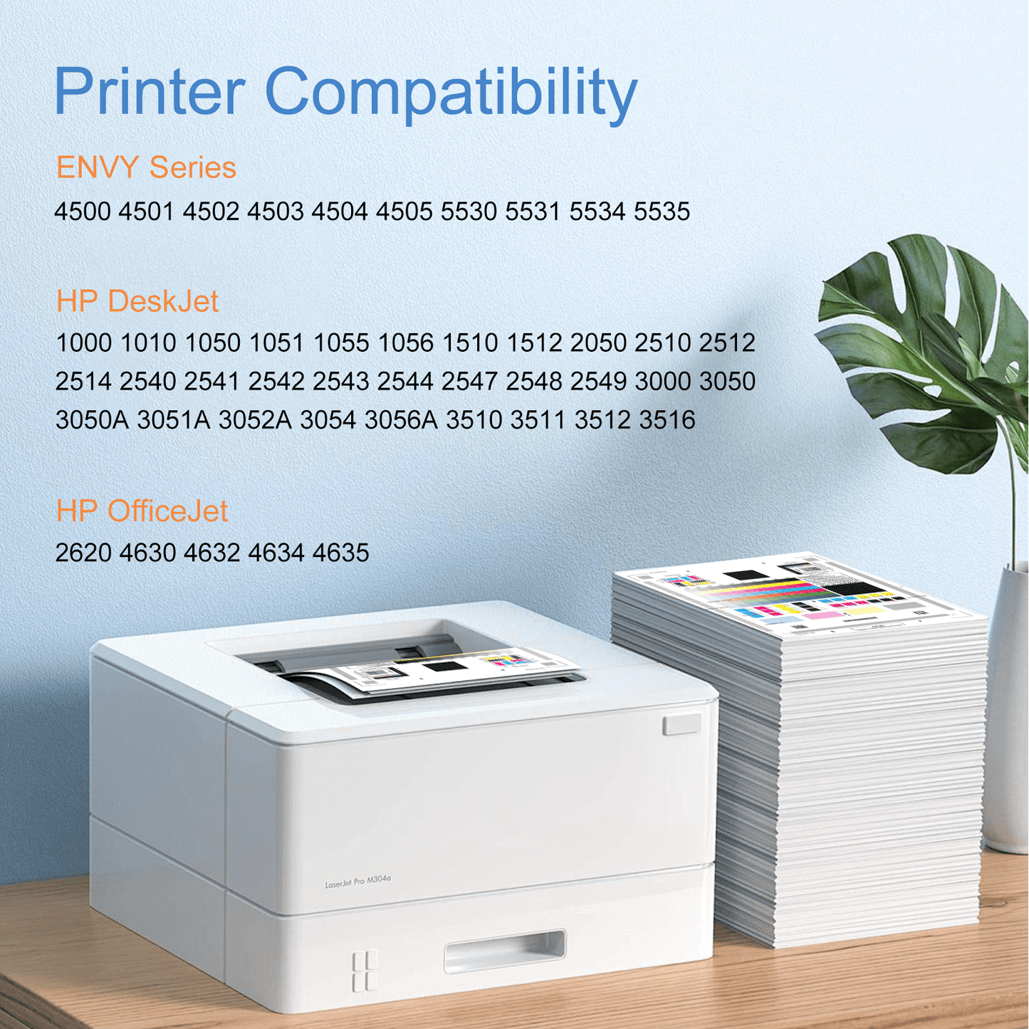 61 Ink Cartridges Black, for HP Printer Ink 61, 1 Pack, work with HP Enry 5530 4500 4630 4502